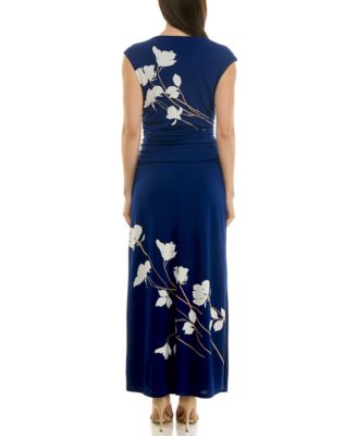 Women's Floral Fit and Flare Dress