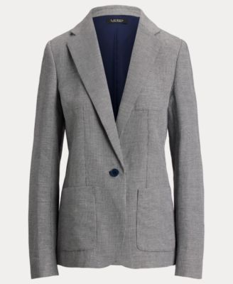 Women's Basket-Weave Blazer