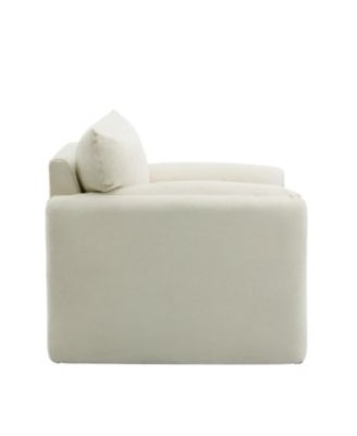 Modern Chenille Oversized Armchair Accent Single Sofa Lounge Chair