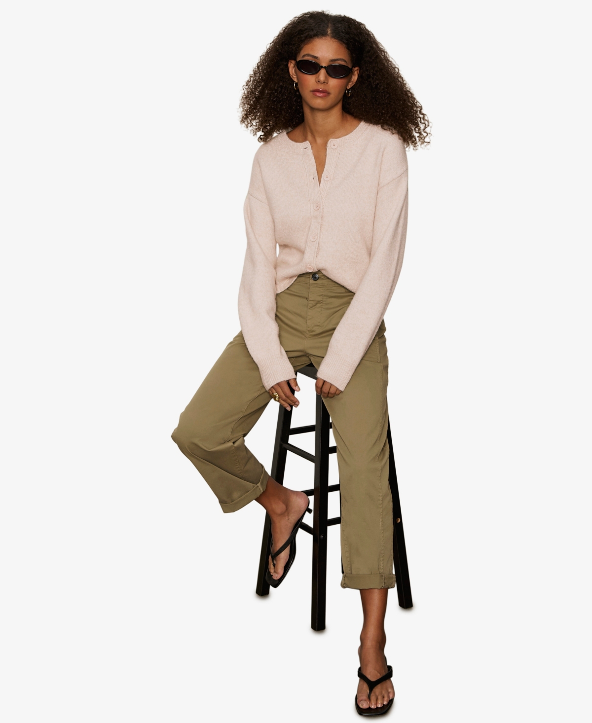 Sanctuary Women's Must-Have Button-Front Cardigan