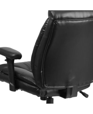 400 lb. Big & Tall Mid-Back Deep Tufted Ergonomic Task Office Chair & Arms