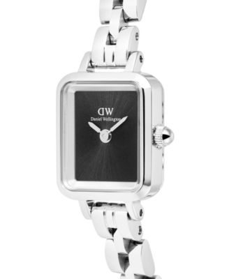 Women's Analog Silver-Tone Stainless Steel Watch, 18 mm