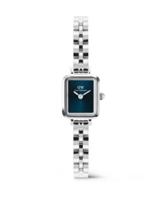 Women's Analog Silver-Tone Stainless Steel Watch, 18 mm