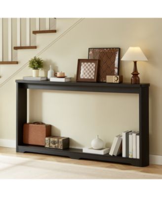 70" Corrugated Console Table