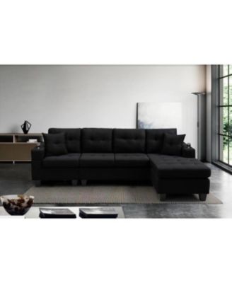 Streamdale Convertible Corner Sectional Sofa with Storage
