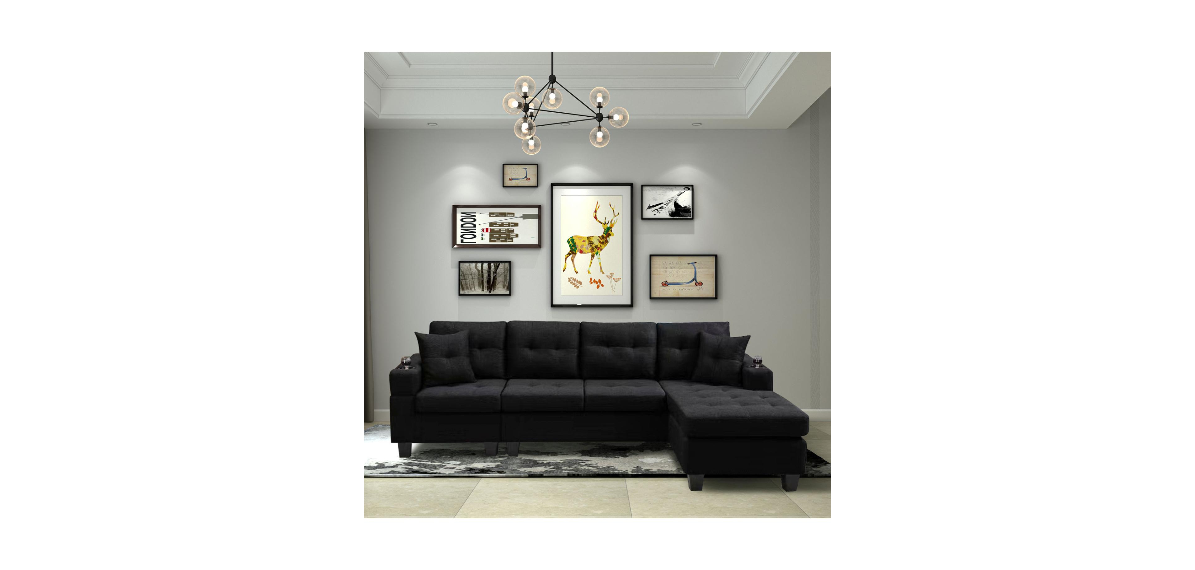 Streamdale Furniture Streamdale Convertible Corner Sectional Sofa with Storage