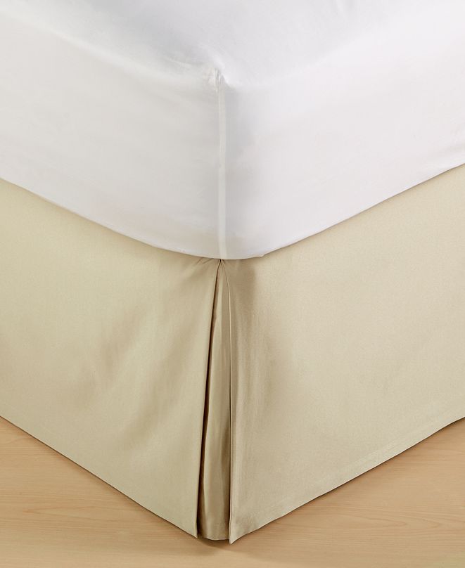 Hotel Collection CLOSEOUT! Dimensions Champagne Queen Bedskirt, Created ...
