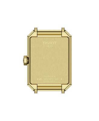 Women's Quartz Black Leather Strap Watch, 21.80mm