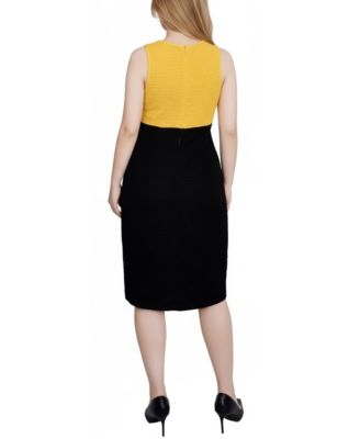 Women's Lace-Detail 2 Piece Textured Knit Dress Set