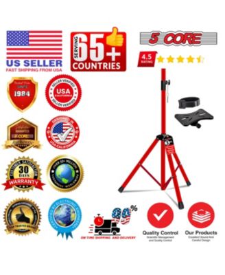 Speaker Stand 36" Adjustable PA DJ Tripod Heavy Duty