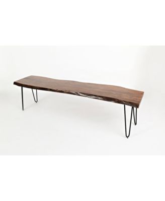 Nature's Edge 70" Solid Acacia Bench