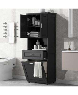 High-Quality MDF Storage Cabinet with Anti-Toppling Device
