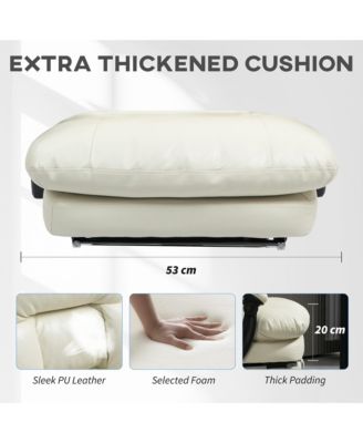 Overstuffed Office Chair, Reclining Computer Chair,