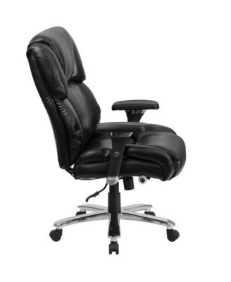 + 400 lb Big & Tall + Upholstered (Tufted) + Lumbar Knob Ergonomic + Office Chair