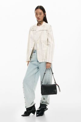 Women's Medium logo charm bag