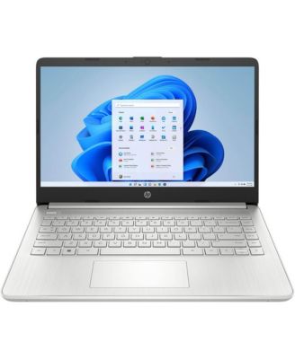 14" Laptop Intel Celeron N4500 4GB RAM 64GB Storage Intel UHD Graphics Windows 11 Home HD Display – Silver