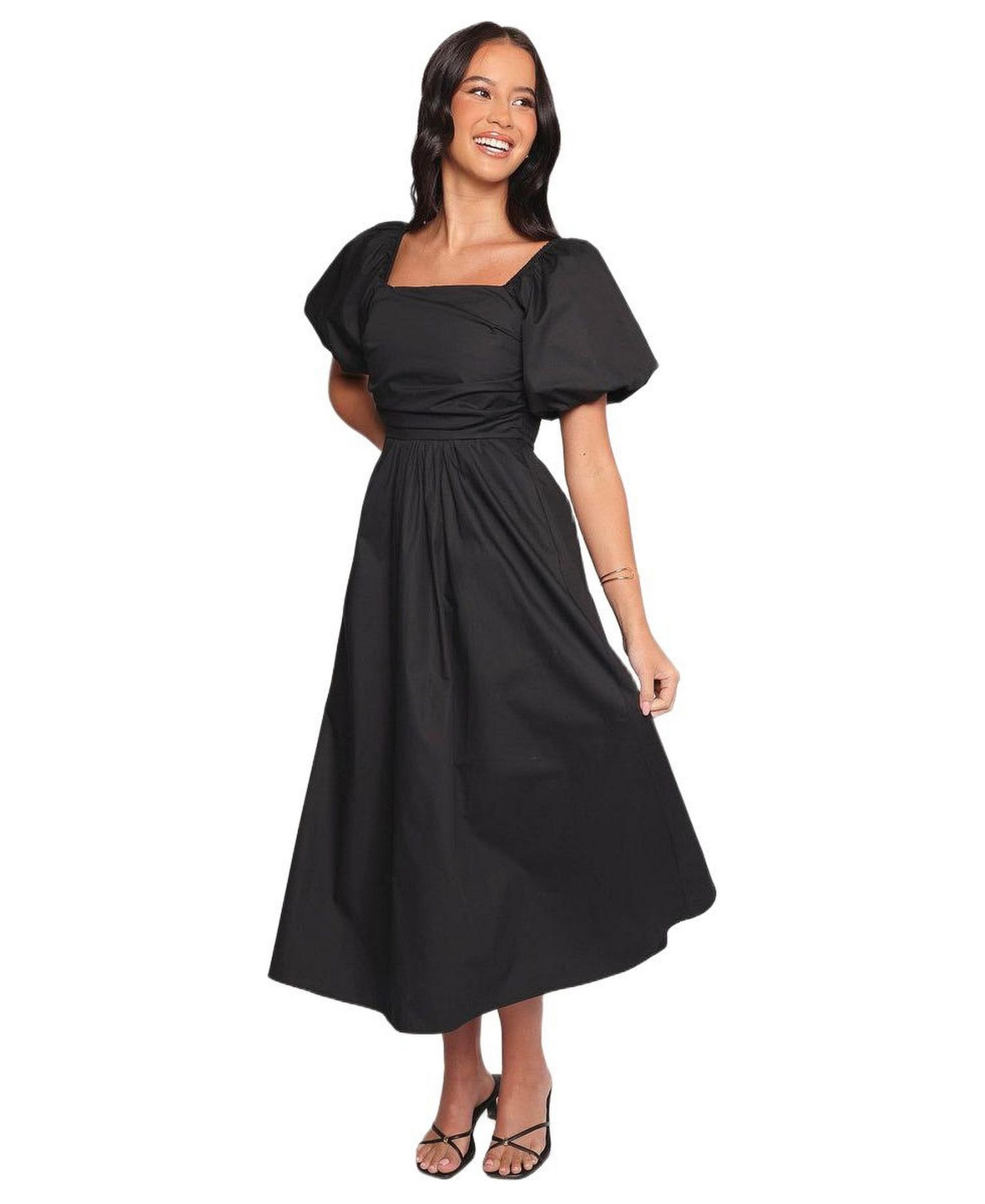 Women's Clo Puff Sleeve Dress