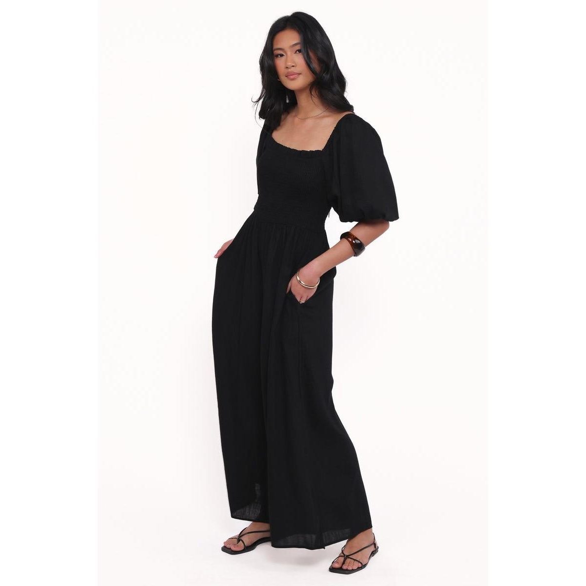 Petal and Pup Women's Ebony Jumpsuit