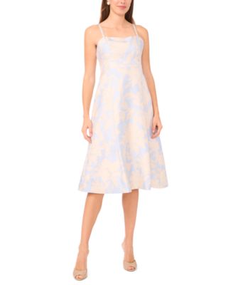 Women's Spaghetti Strap Square Neck Dress