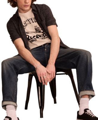 Men's Short-Sleeve Linen Shirt