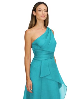 Women's Seraphina Organza One-Shoulder Evening Gown