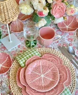 Cabbage Dinner Plates, Set of 4