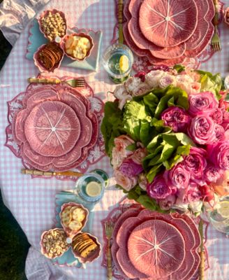 Cabbage Dinner Plates, Set of 4