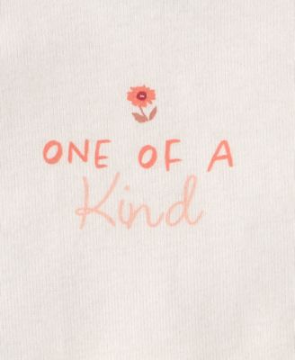 Baby Girls' Floral Print Bodysuits and Pants, 3-Piece Set