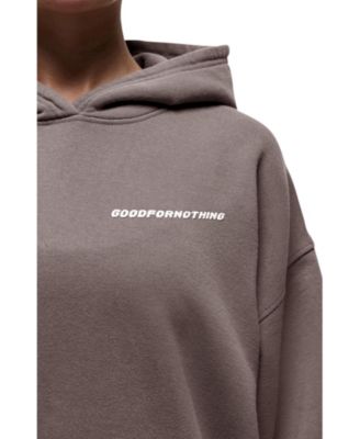 Women's Vintage Taupe Relaxed Hoodie