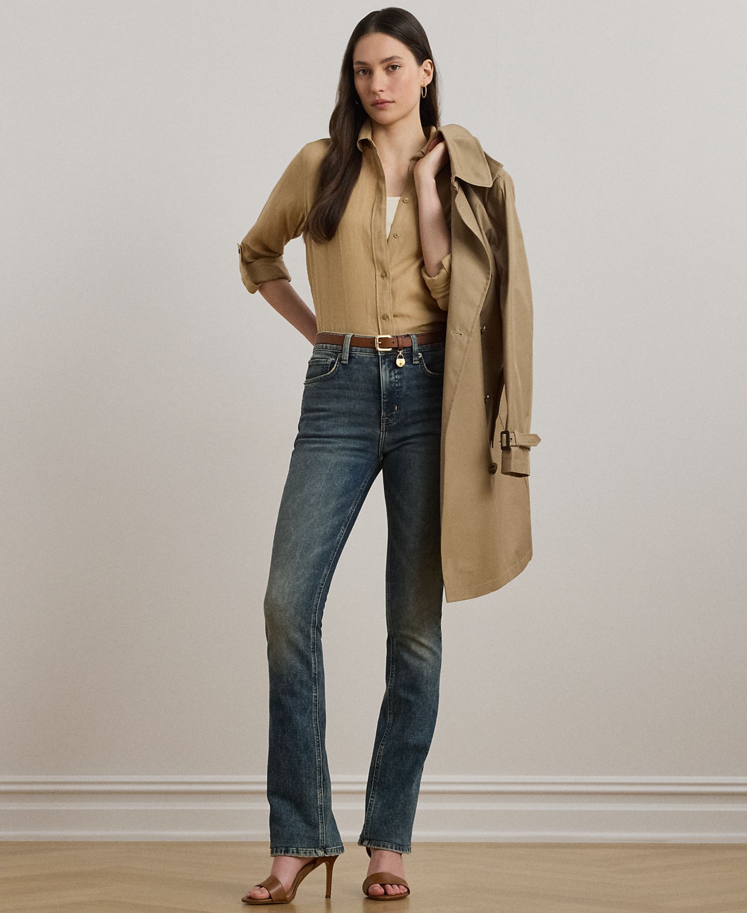Petite 100% Linen Relaxed-Fit Shirt