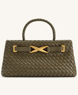 Elora Small Woven Tote Bag