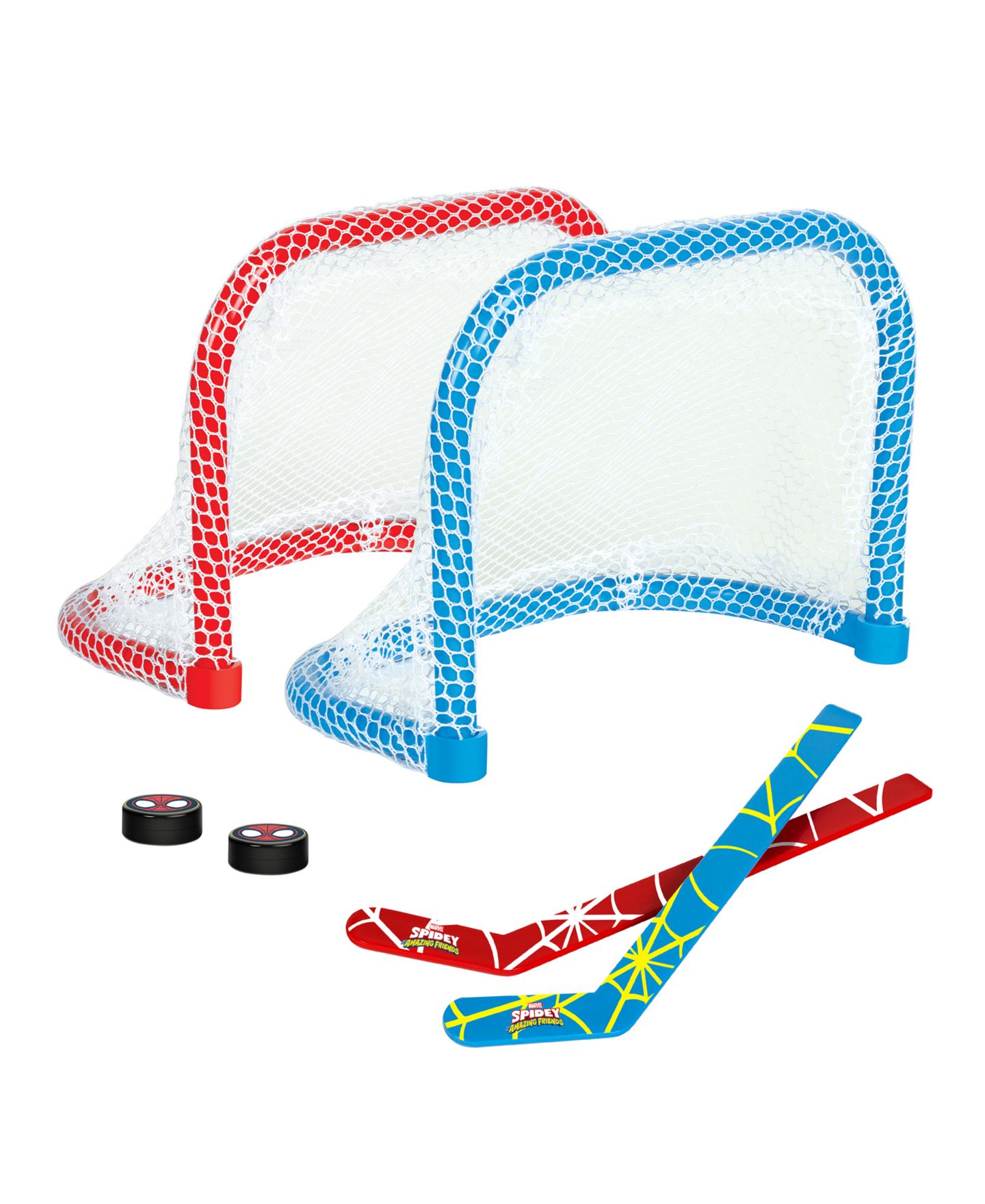 Детские игрушки World Tech Toys Spidey and His Amazing Friends Mini Tabletop Hockey Set — фото 1