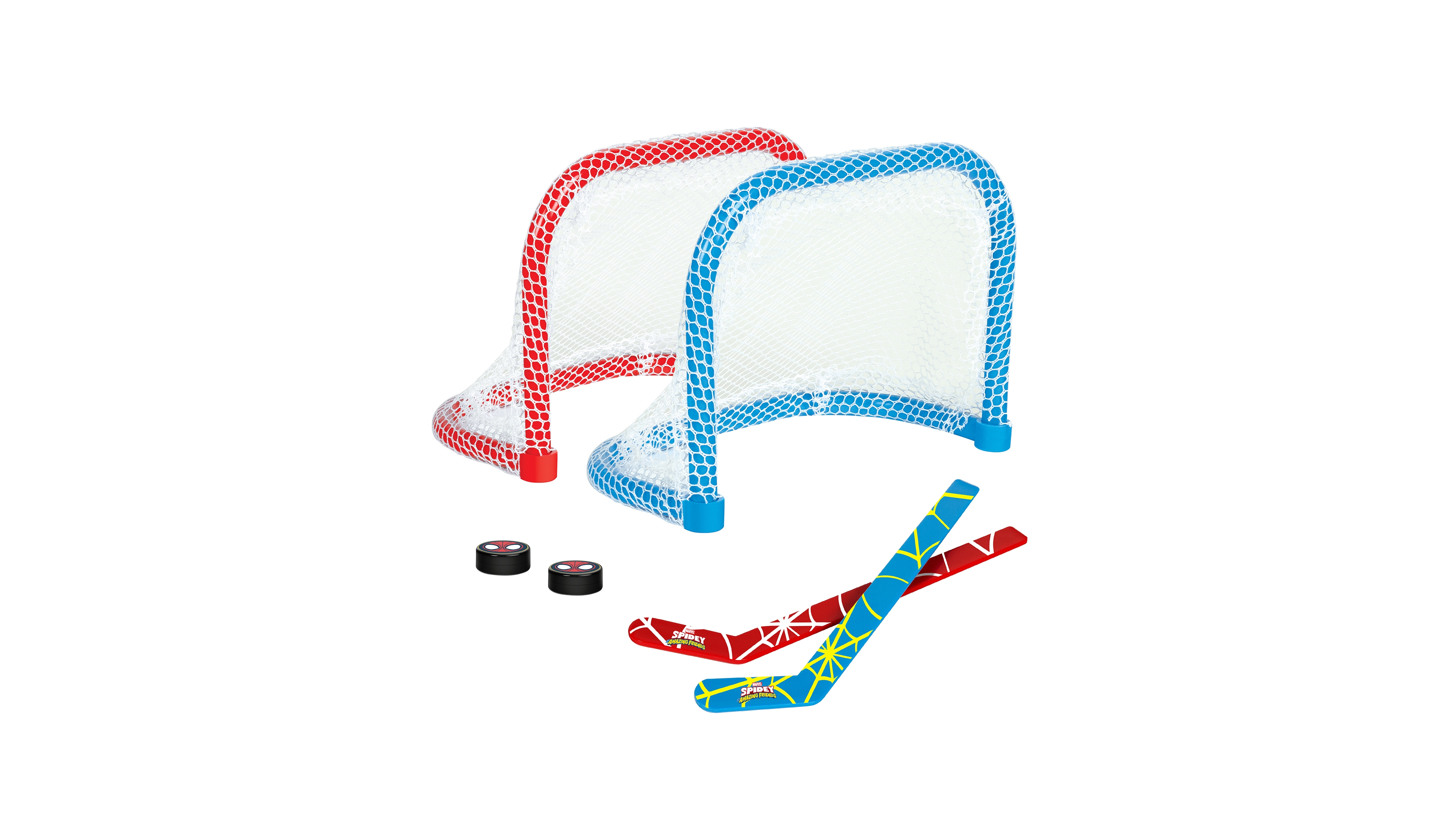 World Tech Toys Spidey And His Amazing Friends Mini Tabletop Hockey Set