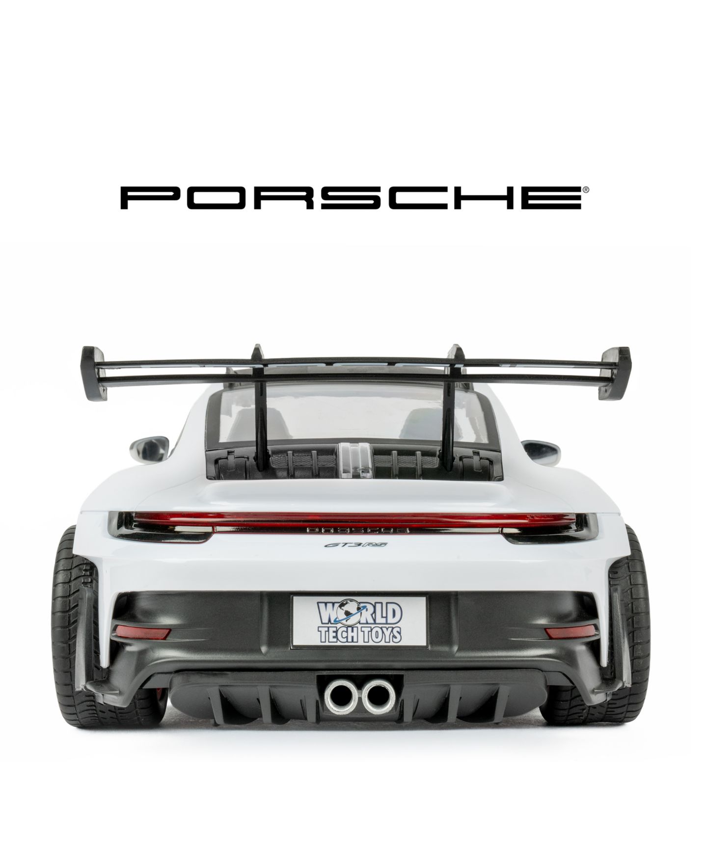 Детская игрушка World Tech Toys 1:10 Scale Porsche GT3 Rs Electric Remote Control Car — фото 3
