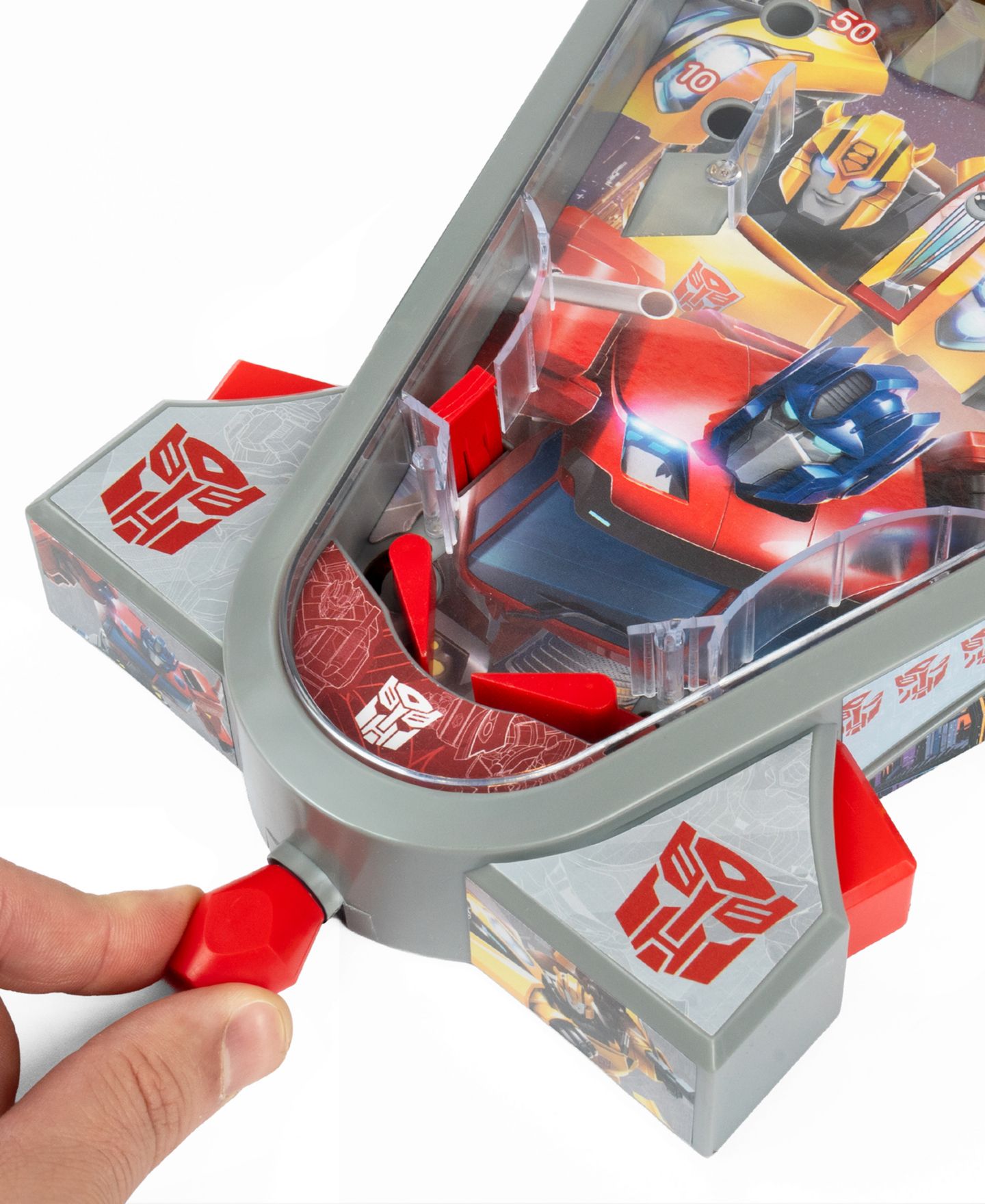 Детская игрушка World Tech Toys Transformers Mini Tabletop Baseball Pinball Game, Ages 4+ — фото 6