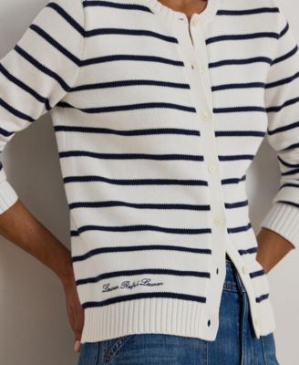 Women's Striped Cardigan
