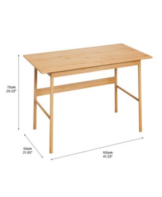  New design Bamboo Computer Desk for Home Office and Gaming