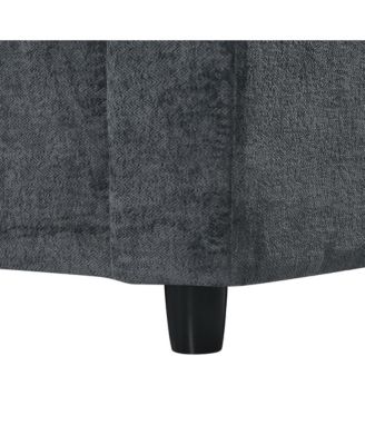 Spacious U-Shape Sectional Sofa with 2 Chaise Lounges and Ottomans