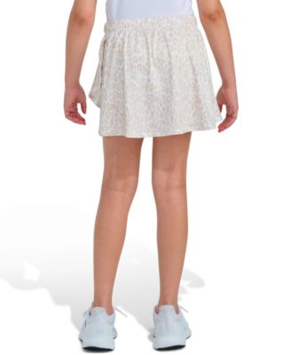 Girls' 8-16 Asymmetrical Faux Wrapped Skort