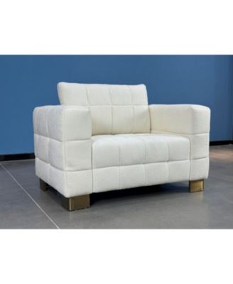 Plush Polyester Sofa: Soft, Spring Seat, Easy Clean