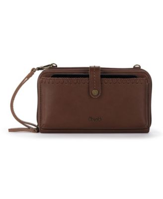 Iris Smartphone Leather Crossbody Wallet