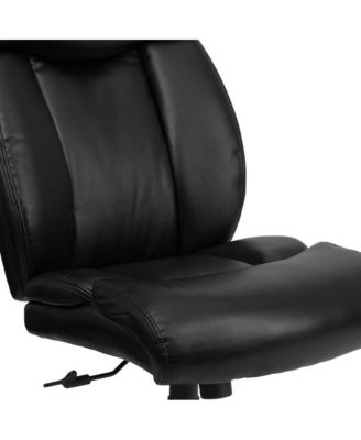 400 lb. Big & Tall High Back Full Headrest Ergonomic Office Chair w/ Chrome Base