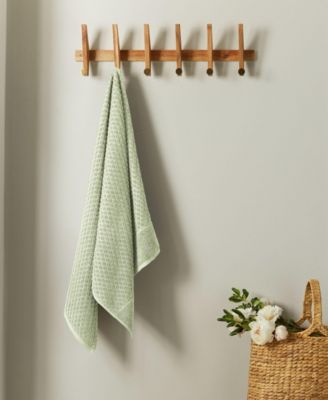 100% Cotton Diamond Waffle 2-Piece Oversized Bath Sheet Set