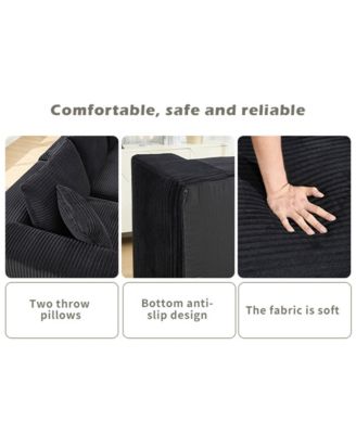 Modular Sectional Sofa Couches L-Shape Couch 3 Seat Modular Sofa Memory Foam Sectional Couches