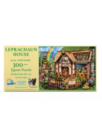Leprachaun House 300 piece Jigsaw Puzzle for Adults St. Patricks Day
