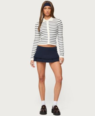 Women's Loreen Striped Knit Cardigan