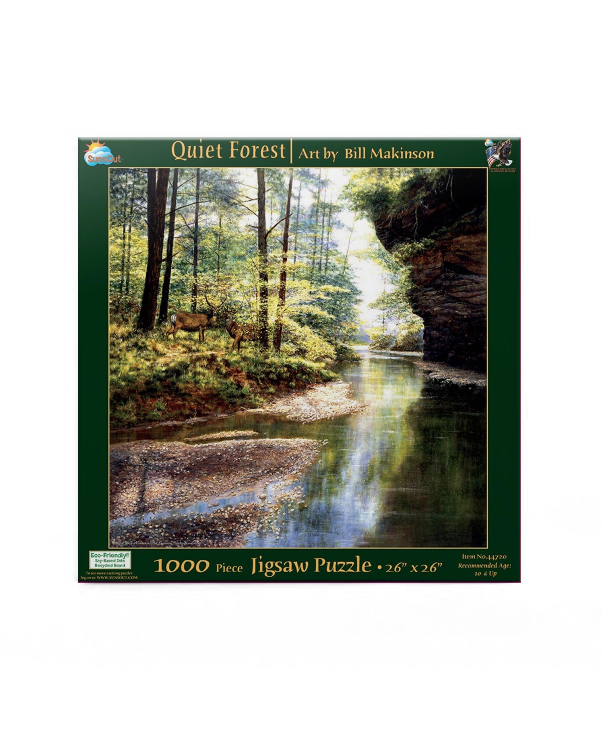 Quiet Forest 1000 piece Jigsaw Puzzle for Adults