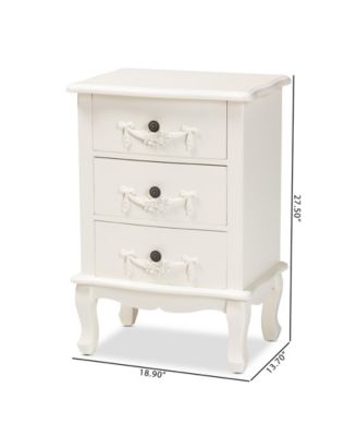 Callen 13.7" Wood Traditional Finished End Table
