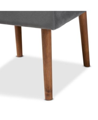 Alvis 25" Wood Mid-Century Dining Chair