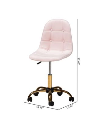 Kabira 23.7" Metal Contemporary Office chair